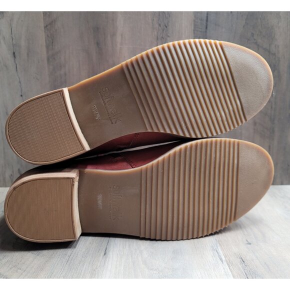 NEW SoftWalk Roselle Dark Red Double Zip Ankle Boot 10WW Booties - Picture 10 of 12